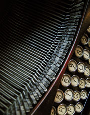 Photograph of Typewriter.