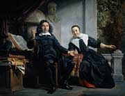 Image of The Harlem Printer Abraham Casteleyn and His Wife Margarieta van Bancken by Jan de Bray